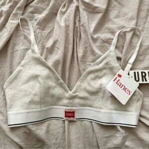 Hanes Women's Soft Cream Bralette